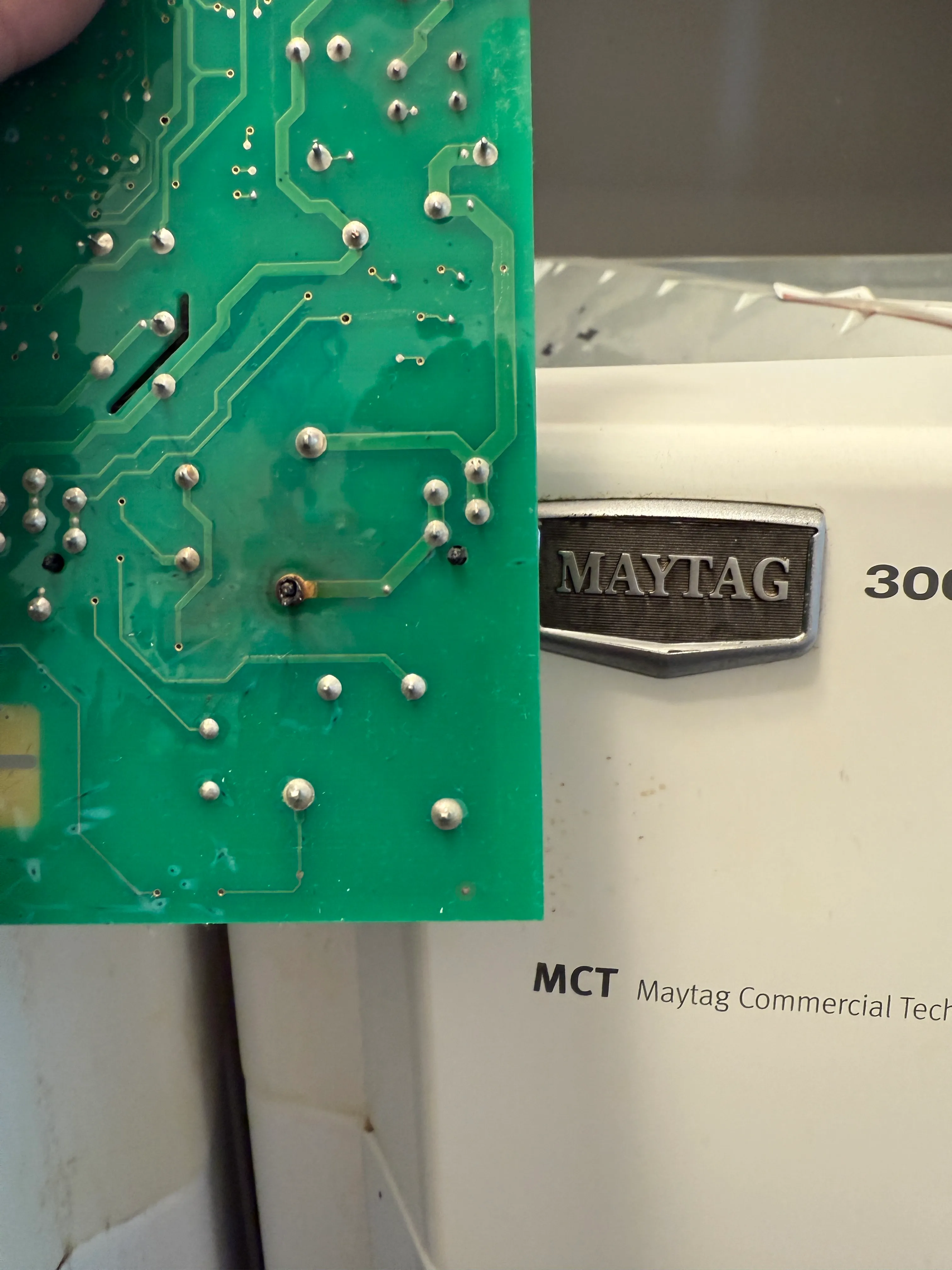 Maytag Dryer - Burned power relay