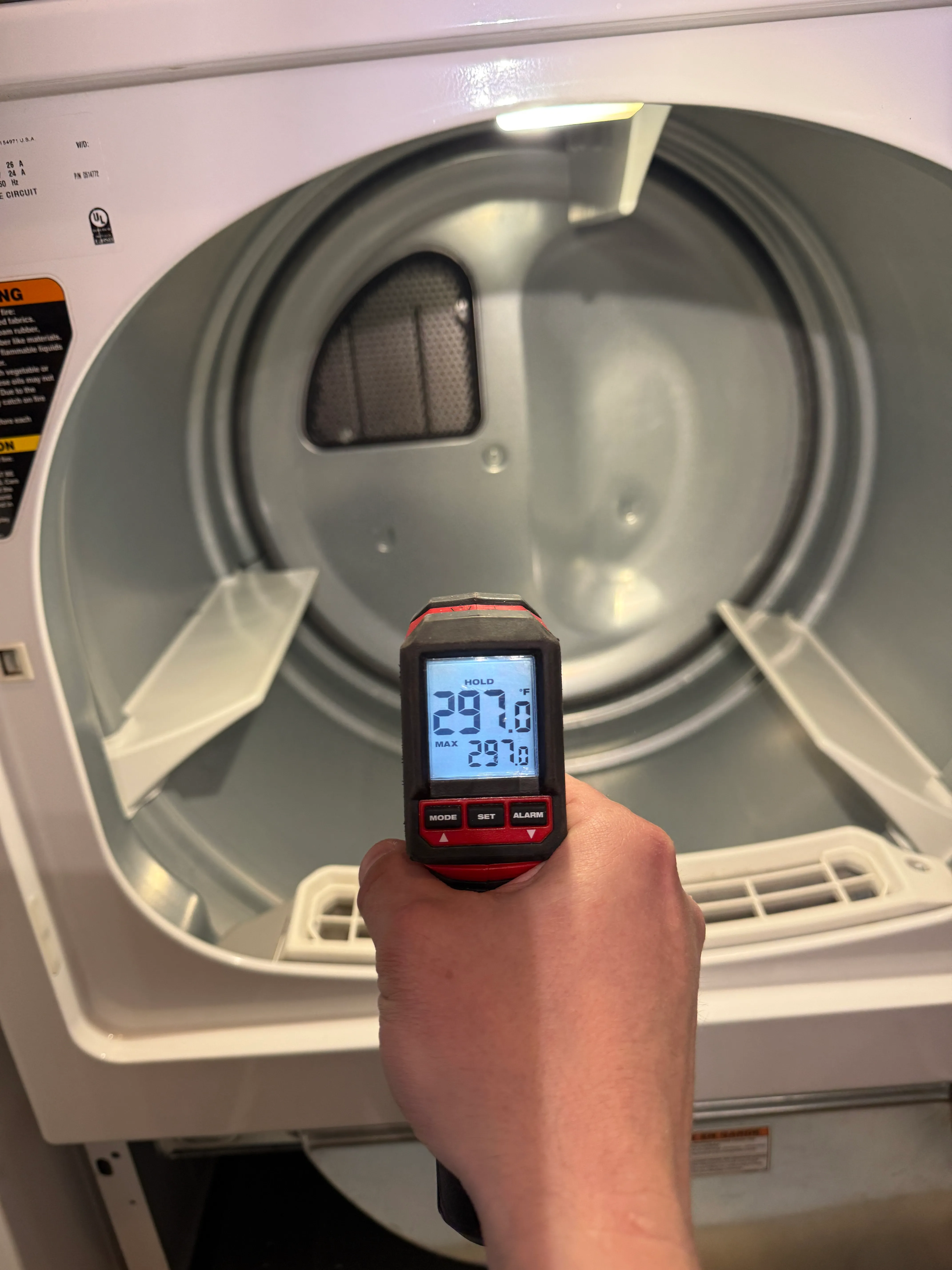 Speed Queen Dryer - No heat - restored